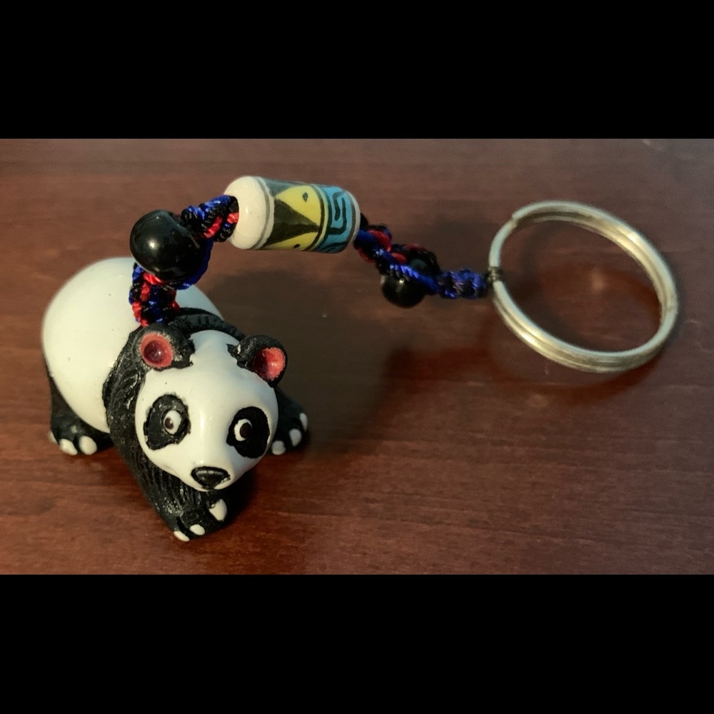 Panda keychain